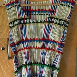 Pleats please by Issey Miyake sleeveless top